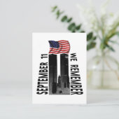 9月11日追悼式を思い出す ポストカード (スタンド正面)