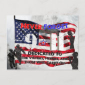 9月11日追悼記念日 ポストカード (正面)