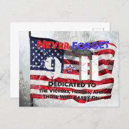 9月11日追悼記念日 ポストカード