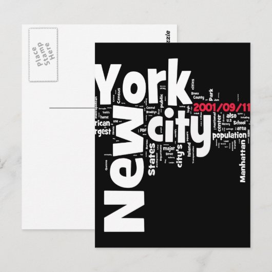 9月11日 ポストカード (正面/裏面)