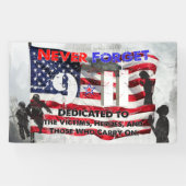 9月11日 横断幕 (横)