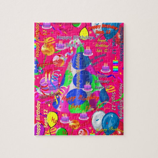 9月12日誕生日ジグソーパズル ジグソーパズル (縦)