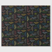 9月15日誕生日ギフト包装紙 ラッピングペーパー (フラット)