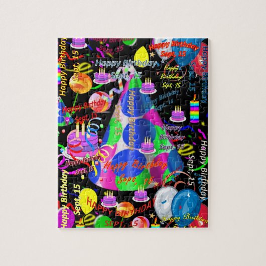 9月15日誕生日ジグソーパズル ジグソーパズル (縦)