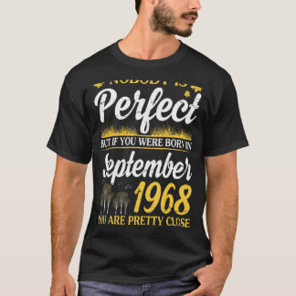 9月19もし日に完璧な生まれ人はいない Tシャツ