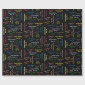 9月19日誕生日ギフト包装紙 ラッピングペーパー (フラット)