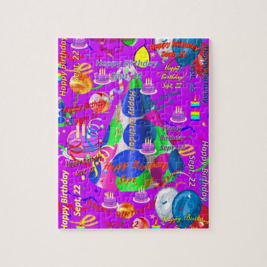 9月22日誕生日ジグソーパズル ジグソーパズル (縦)