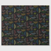 9月23日誕生日ギフト包装紙 ラッピングペーパー (フラット)