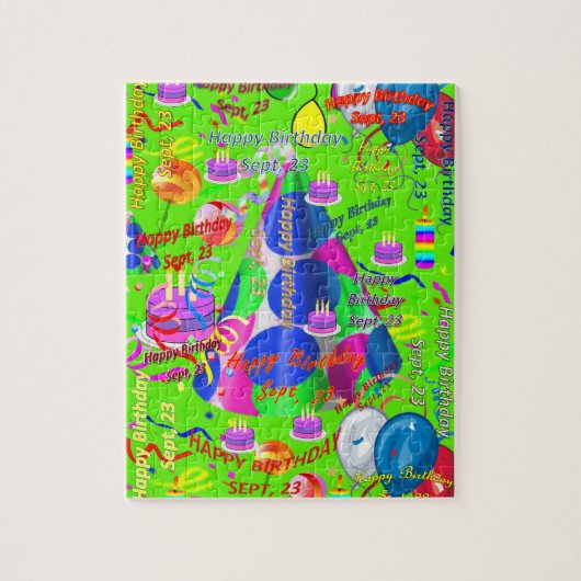 9月23日誕生日ジグソーパズル ジグソーパズル (縦)