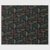 9月26日誕生日ギフト包装紙 ラッピングペーパー (フラット)