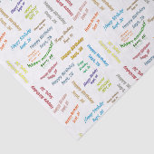 9月26日誕生日ティッシュペーパー 薄葉紙 (詳細)