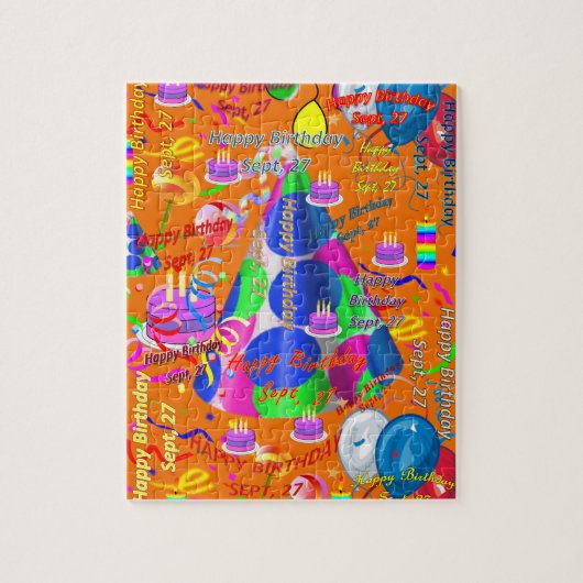 9月27日誕生日ジグソーパズル ジグソーパズル (縦)