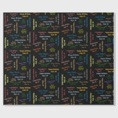 9月30日誕生日ギフト包装紙 ラッピングペーパー (フラット)