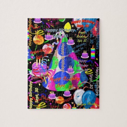 9月30日誕生日ジグソーパズル ジグソーパズル (縦)