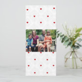 9月4日ファミリーフォトクリスマスカード シーズンカード (スタンド正面)