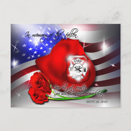 9月9/11記念はがき ポストカード (正面)