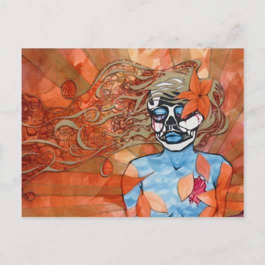 「9月」シリーズはがき ポストカード (正面)