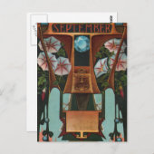 9月 – 天秤座 ポストカード (正面/裏面)