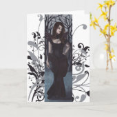 9月（濃） – グリーティングカード (黄色い花)