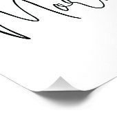 9月 誕生月の朝顔 花 ポスター (コーナー)