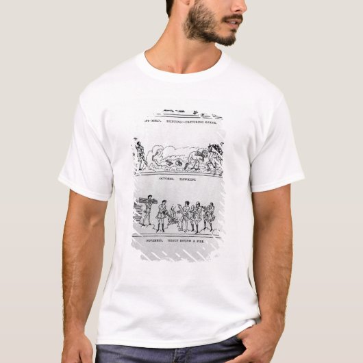 9月、10月、11月および12月 Tシャツ (正面)