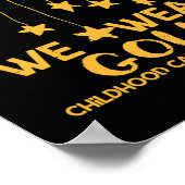 9月We衣服金ゴールド小児癌認識度 ポスター (角)