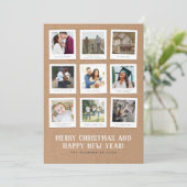 9枚のインスタント写真 年間ベスト シーズンカード (スタンド正面)