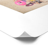 9枚のフォトコラージュを作成パーソナライズされた ポスター (角)