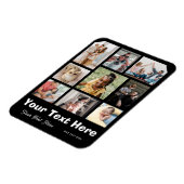 9枚の写真とキャプションお気に入りのマグネットの追加 マグネット (左側)