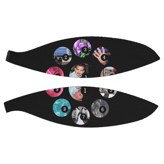 9枚の画像で簡単に自分の写真をデコレーション バスケットボール (パネル)