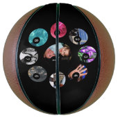 9枚の画像で簡単に自分の写真をデコレーション バスケットボール (縦)