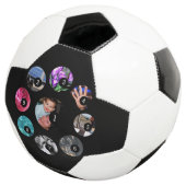 9枚の画像で簡単に自分の写真を作成 サッカーボール (3/4)