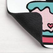 9歳のお誕生日ケーキ マウスパッド (コーナー)