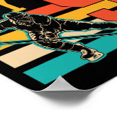 9歳のアイスホッケーをテーマにした9th誕生日パーティーSu ポスター (角)