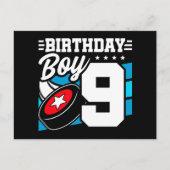9歳のハッカーパーティテーマ 9歳の誕生日男子 ポストカード (正面)