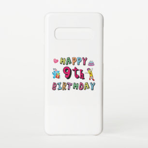 9歳の子供B日のための幸せな9誕生日 SAMSUNG GALAXY S10ケース