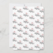 9歳の男の子の誕生日招待状 招待状 (裏面)