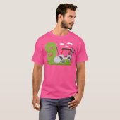 9歳の誕生日 ゴルフ Tシャツ (正面フル)