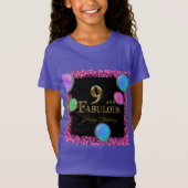 9歳の誕生日  Tシャツ (正面)