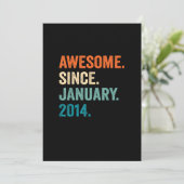 9歳ギフト9誕生日男素晴らしの子Ja以来 招待状 (スタンド正面)