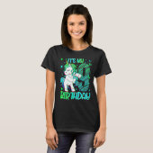 9歳 ユニコーン ダビング 9歳の誕生日ギフト ギ Tシャツ (正面フル)
