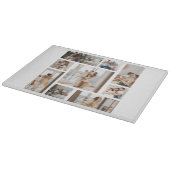 9独自のフォトコラージュを作成 カッティングボード (角)