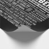 9生まれ月《星座》乙女座の誕生日の贈りおもしろい物 ラッピングペーパー (角)