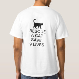 9生命を救って下さい Tシャツ