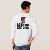 9生命長いSleev Tシャツ (裏面フル)