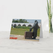 9穴あきブリッジ、ハンガリーカード カード (正面)