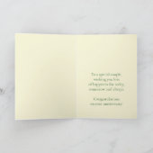 9結婚周年記念イエローローズカード カード (内部)