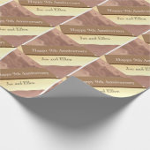 9結婚周年記念柳・銅 ラッピングペーパー (角)