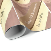 9結婚周年記念柳・銅 ラッピングペーパー (ロールコーナー)