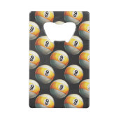 9絵を描球のパターン クレジットカード栓抜き (裏面)